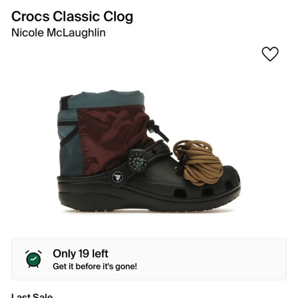 Crocs Classic Clog
Nicole McLaughlin